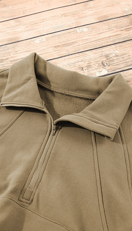 Thumbhole Sleeve Sweatshirt