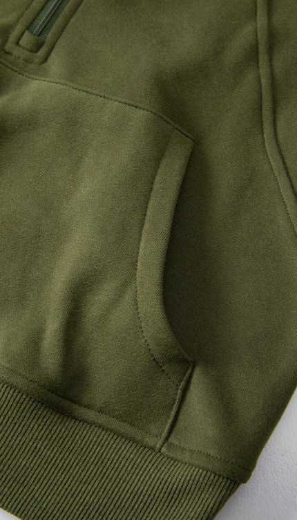 Thumbhole Sleeve Sweatshirt