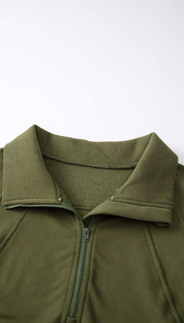 Thumbhole Sleeve Sweatshirt
