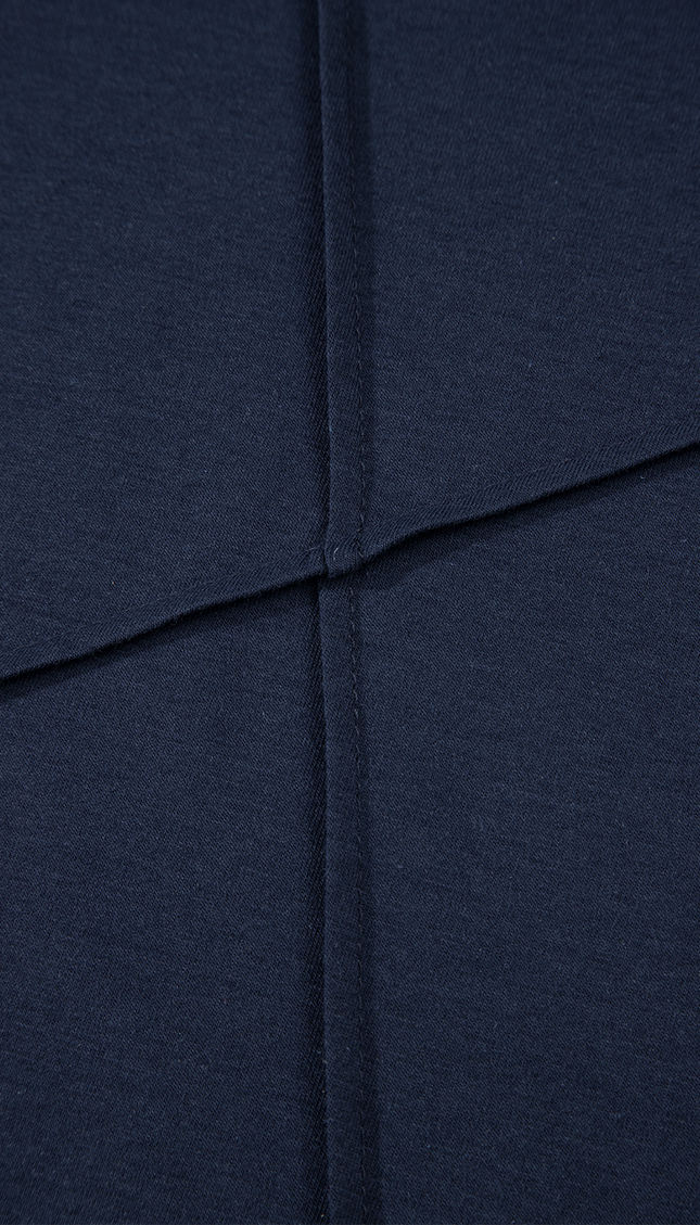 Solid Color Round Neck T Shirt