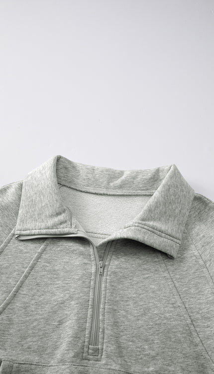 Thumbhole Sleeve Sweatshirt
