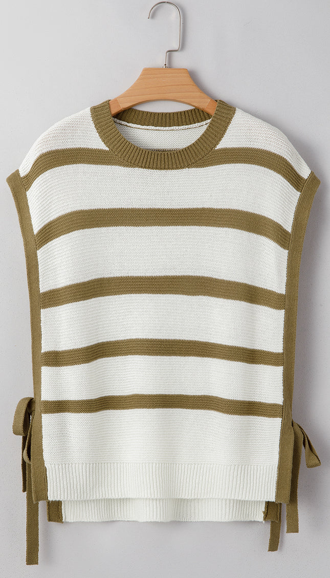 Tie Loose Knitted Top