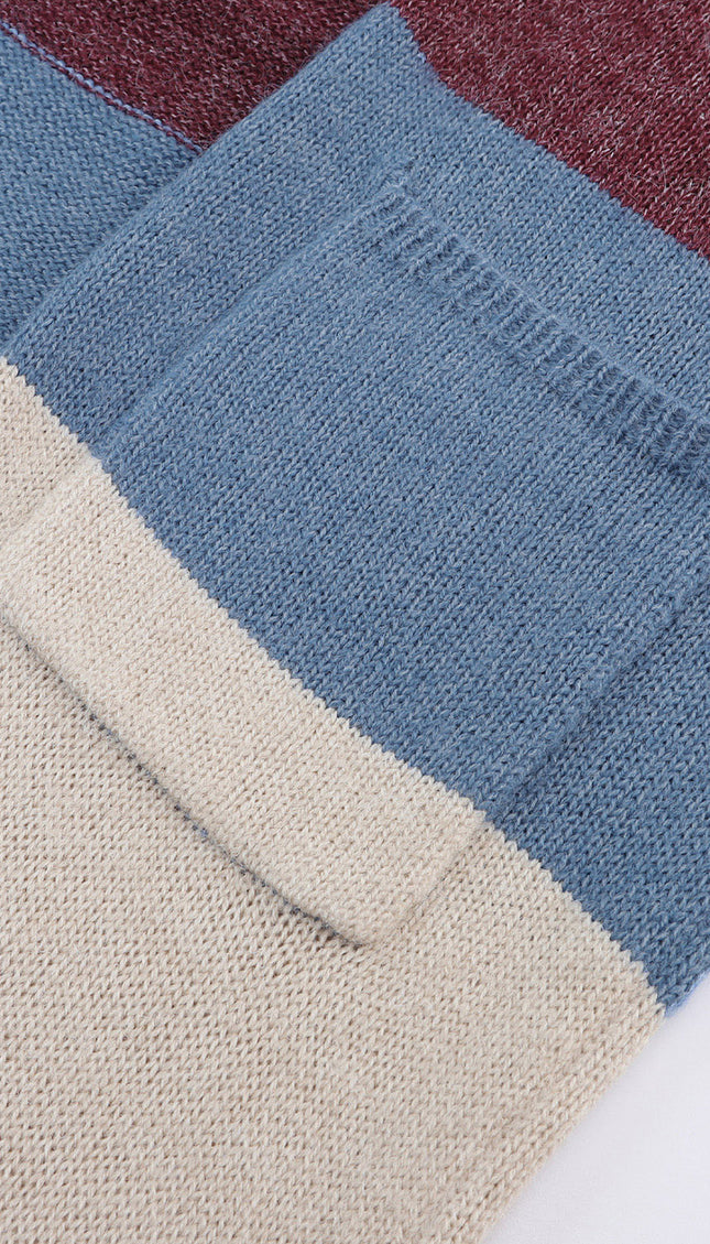 Color Block Cardigan
