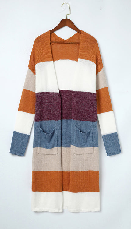 Color Block Cardigan