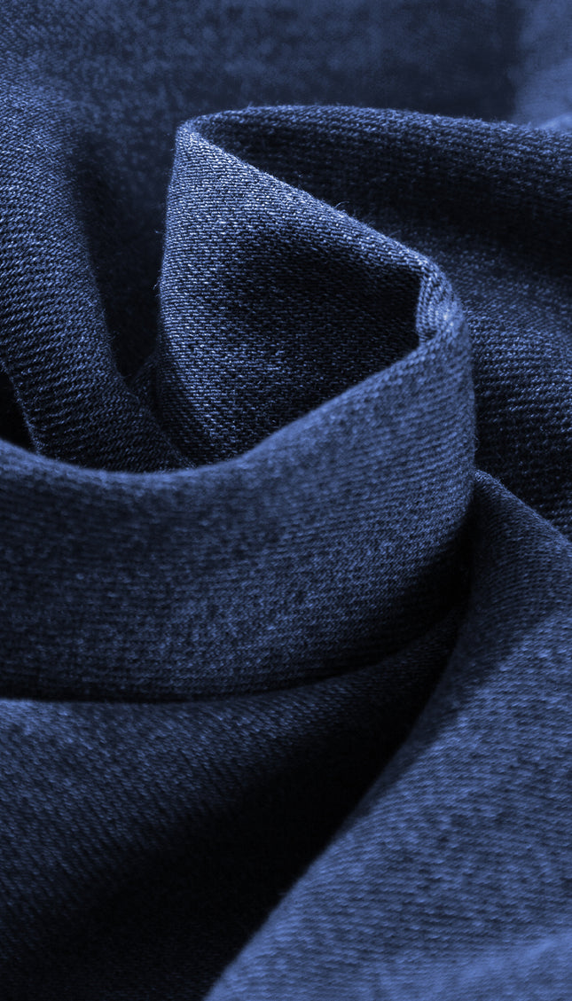 Ruffle Puff Sleeve Denim Top