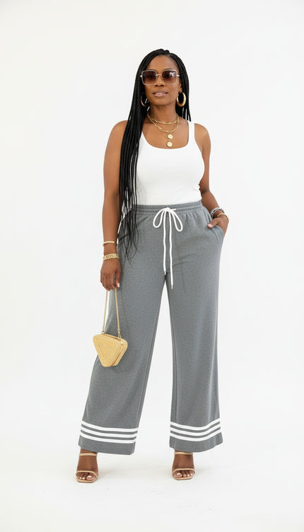 The Wide Leg Casual Pants