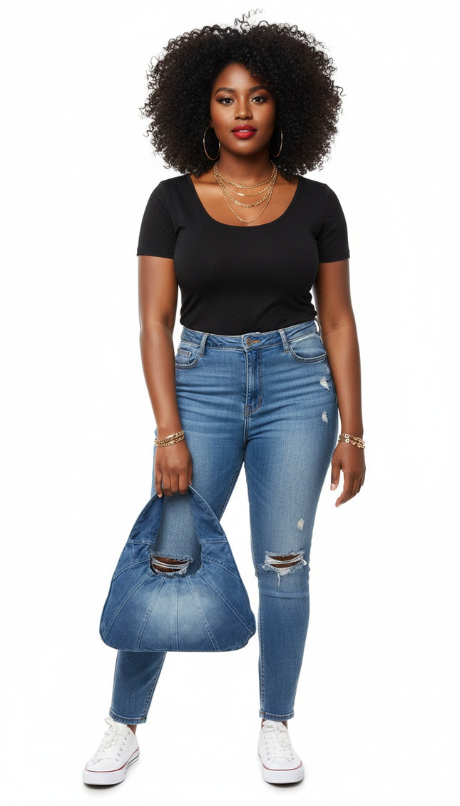 Shay Shae Denim Bag